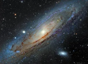 M31 Mosaic - Eight Frames of the Great Andromeda Galaxy